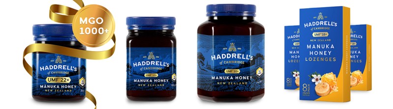 Manuka Honig kaufen! - Haddrell's of Cambridge aus Neuseeland