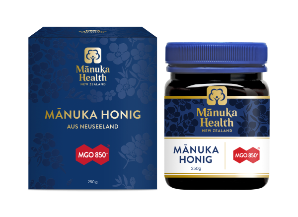 Manuka Health Manuka Honig MGO 850+ 250g - stärkster Honig