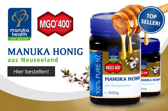 Manuka Health Manuka Honig MGO 400+ 500g