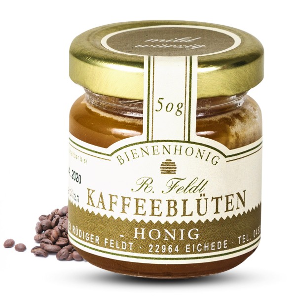 Rüdiger Feldt - Kaffeeblütenhonig 50g - Kaffeeblüten Honig 50g