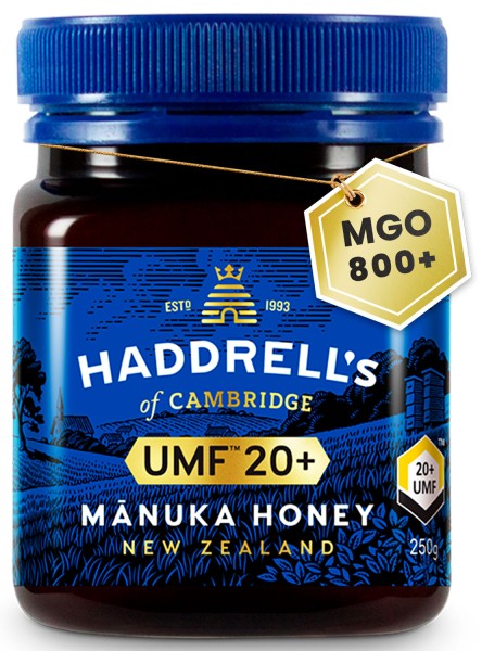 Haddrell's Manuka Honig MGO 800+ (UMF 20+) 250 g